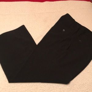 Black dress pants, 16P